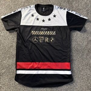 Lavish Society Racing Jersey Men’s XL Polyester Porsche Benz BMW